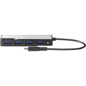 4-in-1 USB-C Fusion Swift Hub in Space Grey