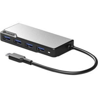 4-in-1 USB-C Fusion Swift Hub in Space Grey