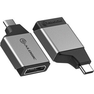 Displays - Alogic USB-C Male to DisplayPort Female Ultra Mini Adapter