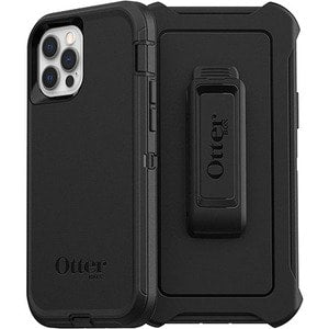 iPhone 12 / iPhone 12 Pro Defender Case in Black