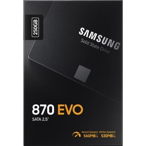 250GB 2.5 Inch SATA III SSD 870 EVO