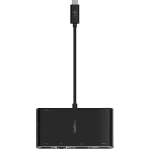 USB-C Multimedia and Charge Adapter with Gigabit Ethernet