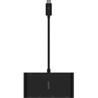 USB-C Multimedia and Charge Adapter with Gigabit Ethernet