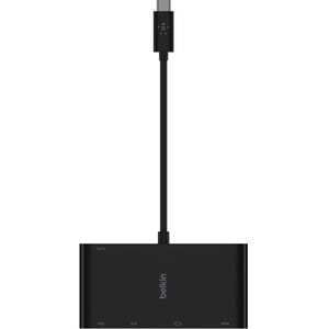 USB-C Multimedia and Charge Adapter with Gigabit Ethernet