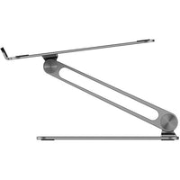Adjustable Laptop Riser with Universal Compatibility and Adjustable Height - Space Grey