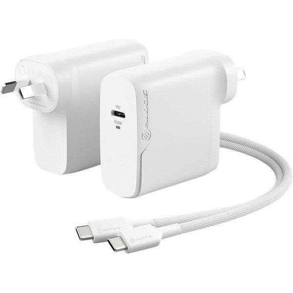 100W USB-C Power Delivery Charger for Laptops, Tablets & Phones