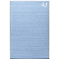 1TB One Touch Portable Hard Drive with Rescue - Blue