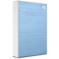 1TB One Touch Portable Hard Drive with Rescue - Blue