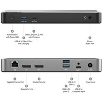 Dual 4K Docking Station with 65W Power