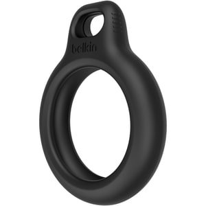 Black Secure Keyring Holder for AirTag
