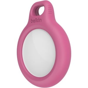 AirTag Pink Secure Holder Keyring