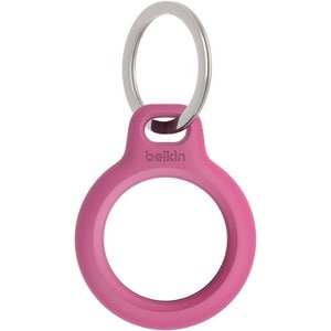 AirTag Pink Secure Holder Keyring
