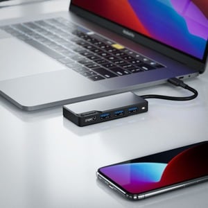 5-in-1 USB-C Fusion Core Hub in Space Grey