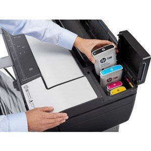 Large Format Color Printer, 24-inch Designjet T830 MFP