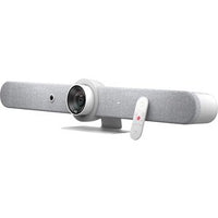 White Rally Bar Video and Audio Conferencing Equipment