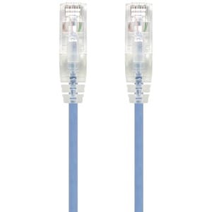 Networking - Alogic Ultra Slim 1M Blue Cat6 UTP 28AWG Cable