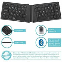 Anti-Microbial Folding Ergonomic Keyboard