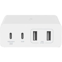 108W USB-C CHARGER GAN 4-PORT WHT 2M COR