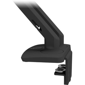 Matte Black Desk Dual Monitor Arm