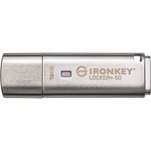 16GB USB 3.2 Locker+ 50 AES Flash Drive