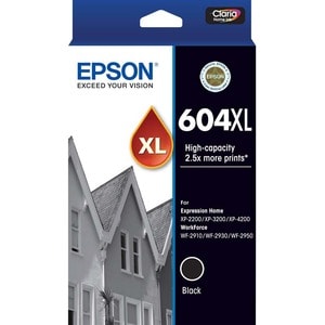 XL Black Ink Cartridge, 604 Series