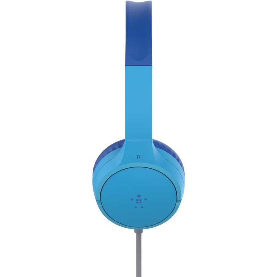 Mini On-Ear Headphones 85dB Volume Limiter Mic Control Soft Headband