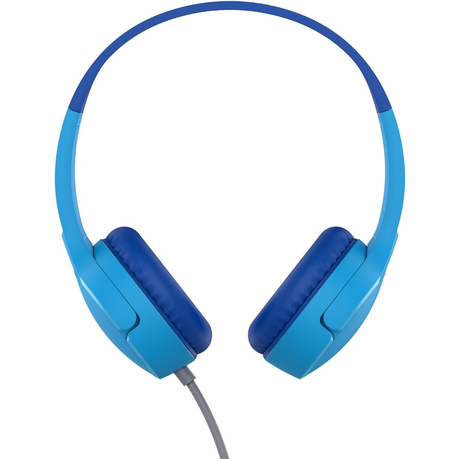 Mini On-Ear Headphones 85dB Volume Limiter Mic Control Soft Headband