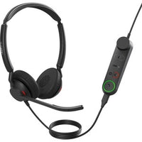 Stereo USB-C CallControl Headset with Microphone Combo, UC Compatible