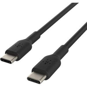 2M USB-C to USB-C Charge Cable, Black