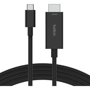 HDMI 2.1 Cable with USB C Connection, 2M