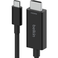 HDMI 2.1 Cable with USB C Connection, 2M