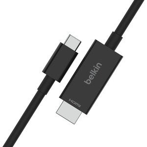 HDMI 2.1 Cable with USB C Connection, 2M