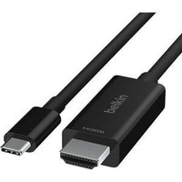 HDMI 2.1 Cable with USB C Connection, 2M