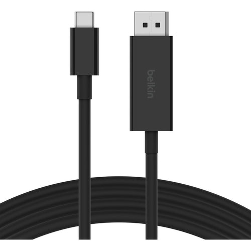 Belkin - Belkin USB C to DisplayPort 1.4 Cable 2M for 8K HDR 60Hz 4K 144Hz Chromebook MacBook PC