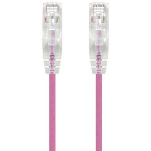 Ultra Slim Cat6 Network Cable, 3M - Pink