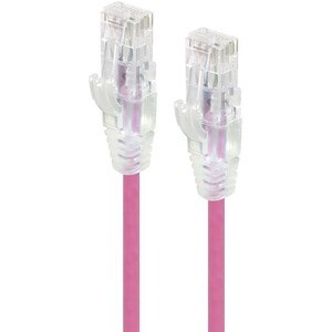 Alogic - Alogic Ultra Slim Cat6 Network Cable, 5M, Pink