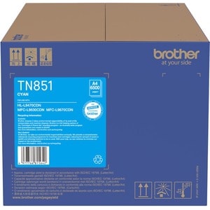 Cyan Toner Cartridge, Model TN851C