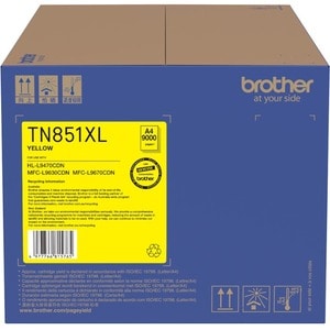 XL Yellow Toner Cartridge, Model TN851XLY