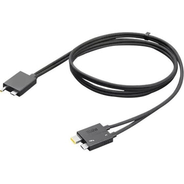 TBT4 WST Combo Passive Cable 0.7m Thunderbolt 4 Workstation Dock Split Cable