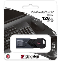 128GB DataTraveler Exodia Onyx USB 3.2 Gen 1 Flash Drive