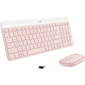 Slim Wireless Combo in Rose - Keyboard and Mouse