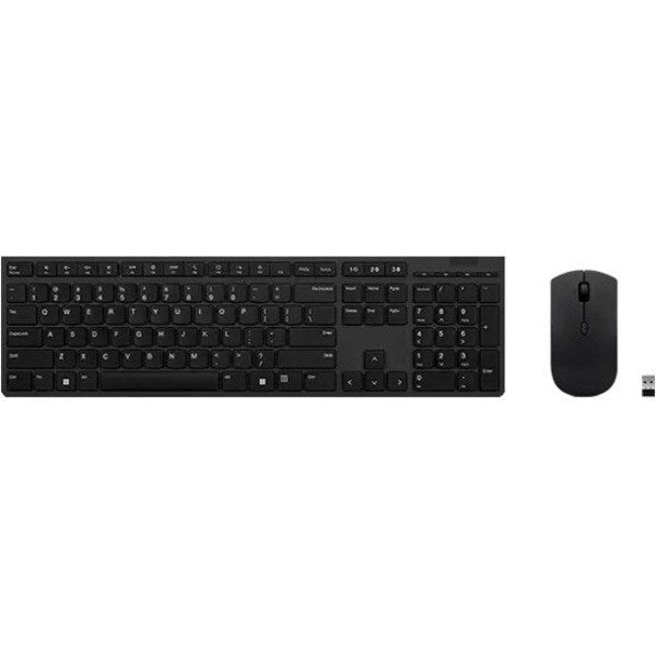 Pro Rechargable Wireless Keyboard Mouse Combo