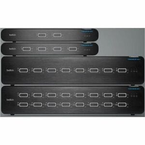 4-Port Dual Head KVM Switch