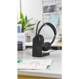 UC Stereo USB-C Evolve2 55 with Stand, Mobility Accessories, Bluetooth Headsets, Bluetooth Speakers