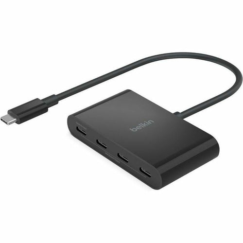 Belkin - Belkin USB-C 4-Port Hub Type-C Plug and Play