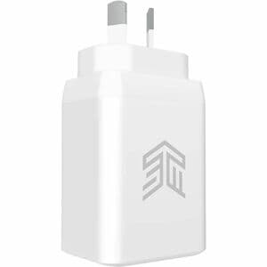 35W Power Adapter with 2 USB-C Ports, White