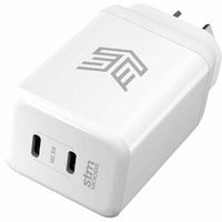 35W Power Adapter with 2 USB-C Ports, White