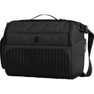 Black Messenger Bag, 15 Inch, 16L Capacity - For Notebooks & Tablets