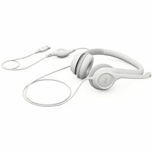 USB Digital Headset - Off White, PC Headset/Microphone Combo