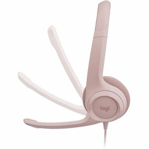 USB Digital Headset - Rose, PC Microphone Combo, Business Accessory